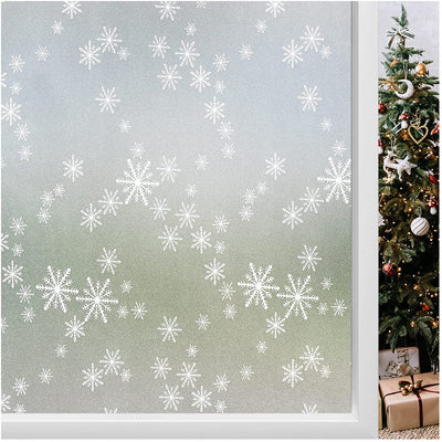 Snowflake Frosted Window Film