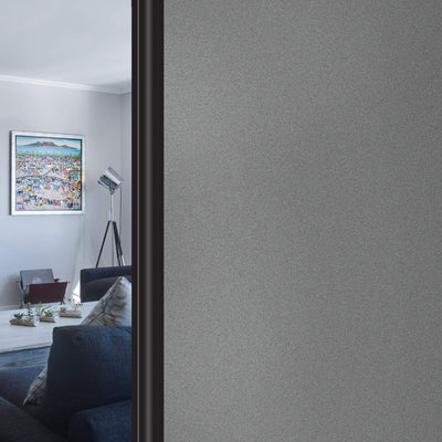 Gray Frosted Window Film