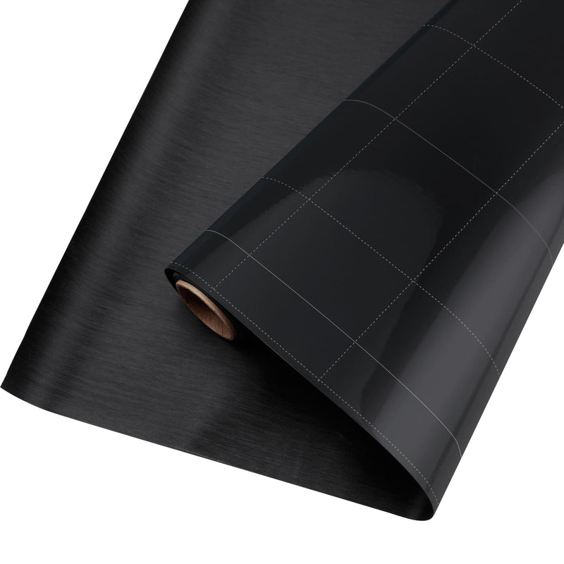 Rain Silk Blackout Window Film with Grid Backing