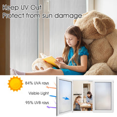 Reeded Glass Window Privacy Film
