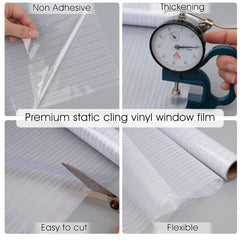 Reeded Glass Window Privacy Film