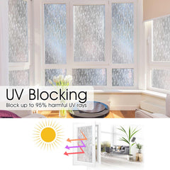 Rainfall Privacy Window Film