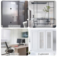 Reeded Glass Window Privacy Film