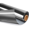 One Way Static Cling Window Film | Black-Sliver