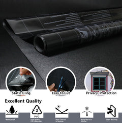 Total Blackout Window Film With Grid Backing