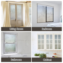 Floral Decorative Privacy Window Film