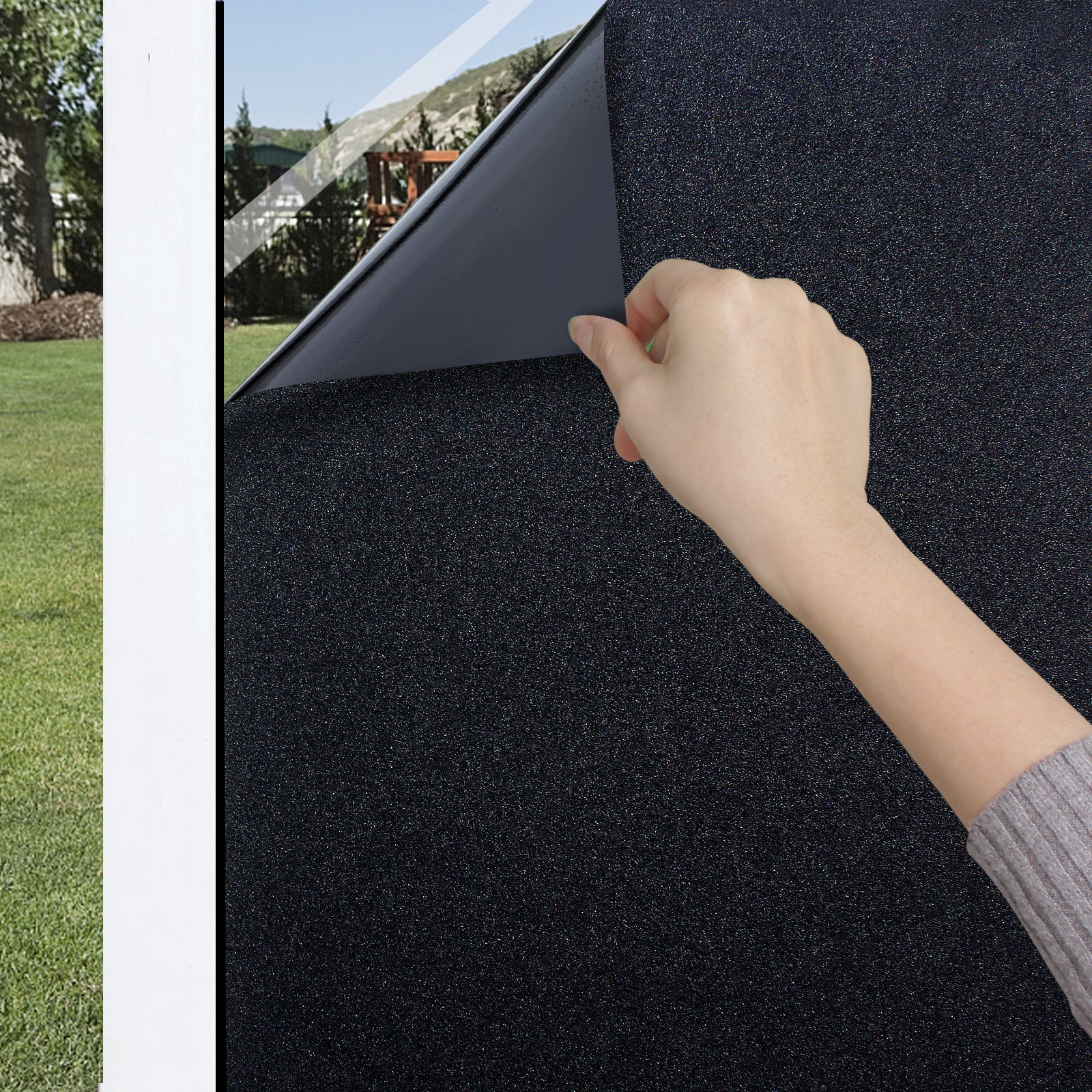 Blackout glass film discount