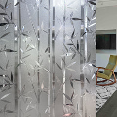 Bamboo Decorative Privacy Window Film