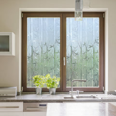 Bamboo Decorative Privacy Window Film