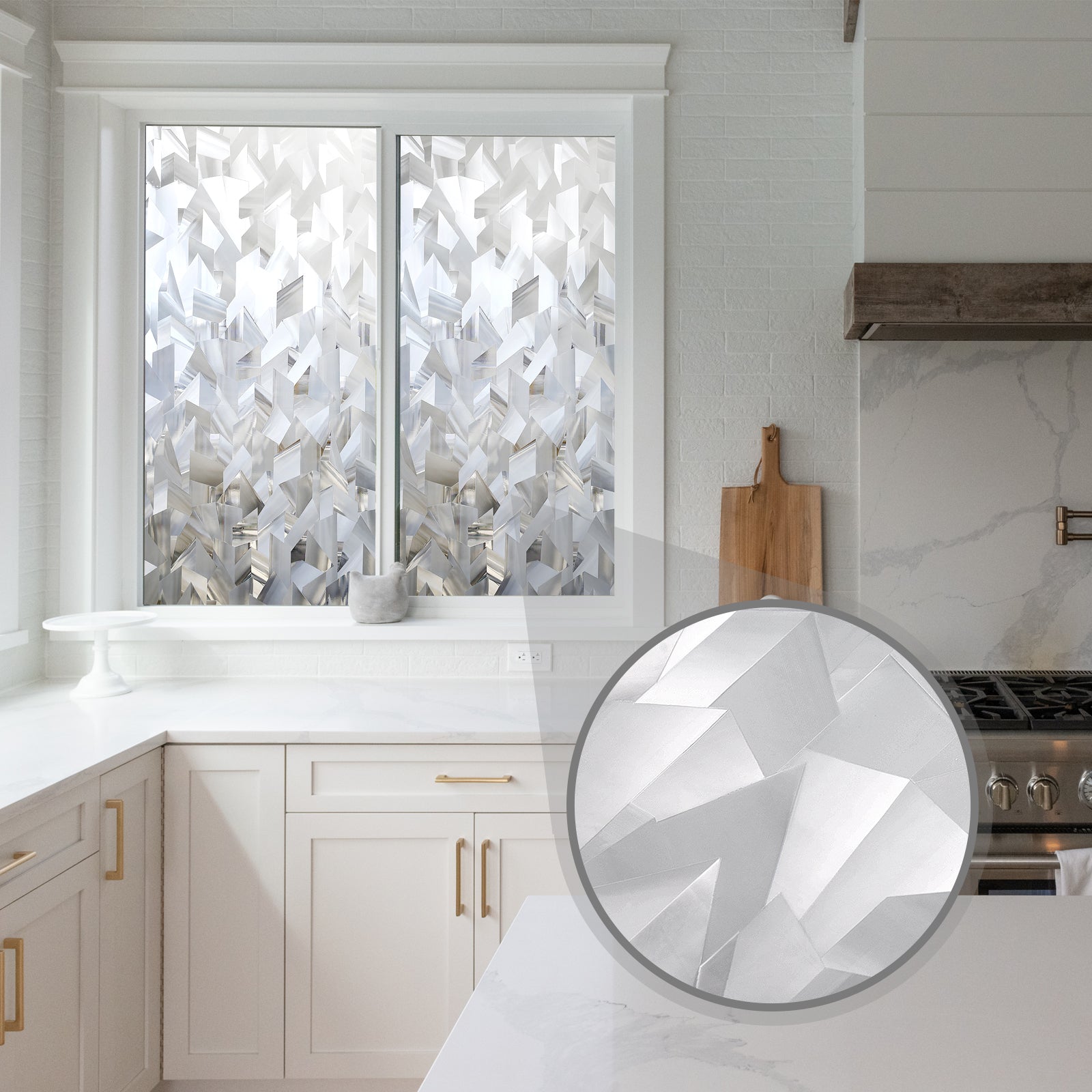3D Diamond Decorative Window Privacy Film