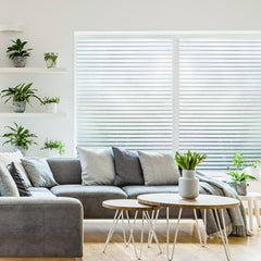 Stripe Pattern Frosted Window Film