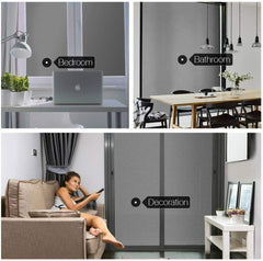 Gray Frosted Window Film