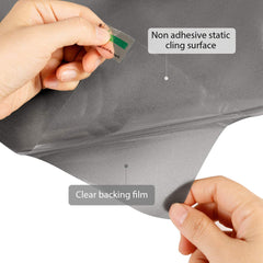Gray Frosted Window Film